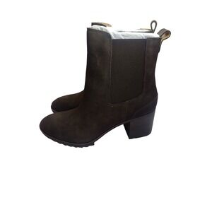 Blondo Rai Waterproof Java Suede Ankle Boots Women's Size 10M